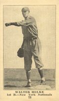 1917 Boston Store #78 Walter Holke Baseball Card