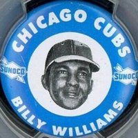 1969 Sunoco Cubs Pins # Billy Williams Baseball Card