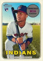 2018 Topps Heritage Real One Autographs #FM Francisco Mejia Baseball Card