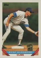 1993 Topps #3 Ryne Sandberg Florida Marlins Inaugural Baseball Card