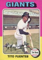 1975 Topps Mini #425 Tito Fuentes Baseball Card