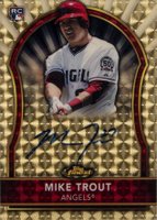 2011 Finest #84 Mike Trout Superfractor 1/1-Autograph Baseball Card
