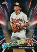 2024 Topps Chrome Logofractor Edition Future Stars #FSLE10 Jackson Holliday Baseball Card