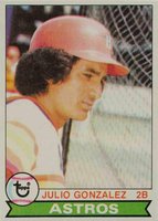 1979 Topps #268 Julio Gonzalez Baseball Card