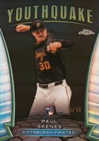 2024 Topps Chrome Youthquake #YQ51 Paul Skenes Update-Black Refractor Baseball Card