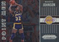2015 Panini Prizm Point Men #7 Magic Johnson Basketball Card