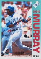 1992 Fleer #466 Eddie Murray Baseball Card
