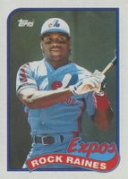 1989 Topps #560 Tim Raines Baseball Card