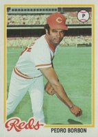 1978 Topps #220 Pedro Borbon Baseball Card