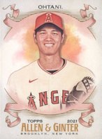 2021 Topps Allen & Ginter #25 Shohei Ohtani Baseball Card