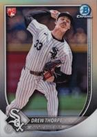 2025 Bowman #8 Drew Thorpe Red Rookie Redemption Baseball Card