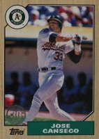 2017 Topps 1987 Topps #87-52 Jose Canseco Baseball Card