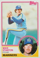 1983 Topps #159 Michael Stanton Baseball Card