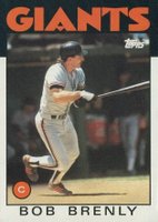 1986 Topps #625 Bob Brenly Baseball Card