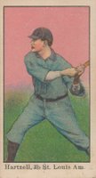 1909 American Caramel # Roy Hartzell Batting Baseball Card