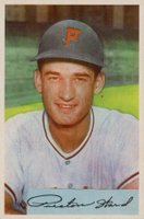 1954 Bowman #139a Preston Ward .990/.992 Field Avg. Baseball Card