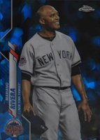 2020 Topps Chrome Update Sapphire Edition #154 Mariano Rivera Baseball Card