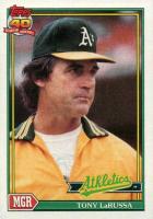 1991 Topps #171 Tony La Russa Baseball Card