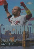 2022 Topps Chrome Heart of the City #HOC3 Joey Votto Baseball Card