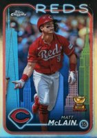 2024 Topps Chrome #48 Matt Mclain Big Apple Refractor Baseball Card