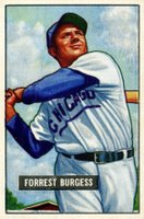 1951 Bowman #317 Smoky Burgess Baseball Card