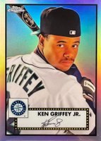 2021 Topps Chrome Platinum Anniversary #493 Ken Griffey Jr. Refractor Baseball Card