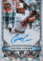 2024 Bowman Sterling Rookies Autographs #RACC Colton Cowser Wave Refractor Baseball Card