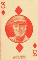 1927 Strip Card # Paul Waner Baseball Card