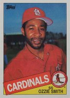 1985 Topps #605 Ozzie Smith Baseball Card