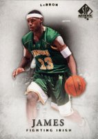 2012 SP Authentic #17 LeBron James Basketball Card