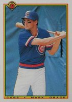 1990 Bowman #29 Mark Grace Baseball Card