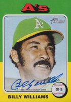 2024 Topps Heritage Real One Autographs #75ROBW Billy Williams Baseball Card