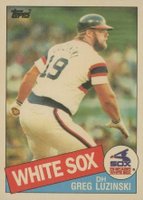 1985 Topps Tiffany #650 Greg Luzinski Baseball Card