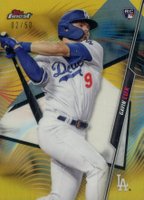 2020 Finest #77 Gavin Lux Gold Refractor Baseball Card