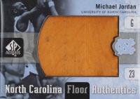 2011 SP Authentic North Carolina Floor #UNCMJ Michael Jordan Basketball Card