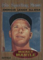 1997 Topps Mantle #35 1962 Topps Reprint Baseball Card