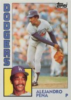 1984 Topps #324 Alejandro Pena Baseball Card