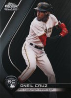 2022 Topps Chrome Black Rookie Design Variations #3 Oneil Cruz Baseball Card