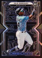 2022 Panini Chronicles Obsidian #27 Julio Rodriguez Baseball Card