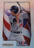 2012 Panini Prizm USA Baseball #USA7 Bryce Harper Prizm Baseball Card