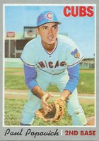 1970 Topps #258 Paul Popovich Baseball Card