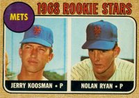 1968 O-Pee-Chee #177 Mets Rookies Baseball Card