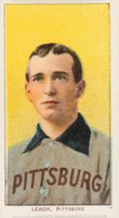 1909 White Borders Piedmont & Sweet Caporal #280 Tommy Leach Portrait Baseball Card