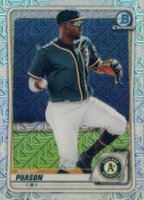 2020 Bowman Chrome Mega Box #BCP173 Robert Puason Baseball Card