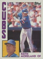 1984 Topps #23 Keith Moreland Baseball Card