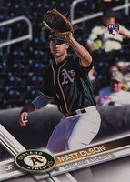 2017 Topps #476 Matt Olson Baseball Card