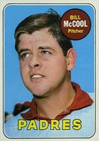 1969 Topps #129 Bill McCool Baseball Card