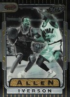1996 Bowman's Best Retro #TB13 Allen Iverson Basketball Card