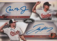 2024 Topps Chrome Update Dual Autographs #CDARJH Cal Ripken Jr./Jackson Holliday Baseball Card