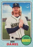 2017 Topps Heritage  #637 Ben Gamel Blue Border Baseball Card